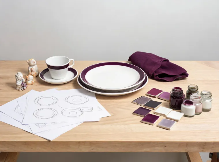 Royal Doulton studio table